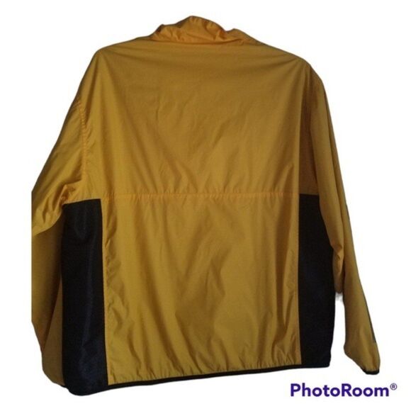 Old Navy Gold and Black Shell with 3 Pockets Size Large - Picture 2 of 8